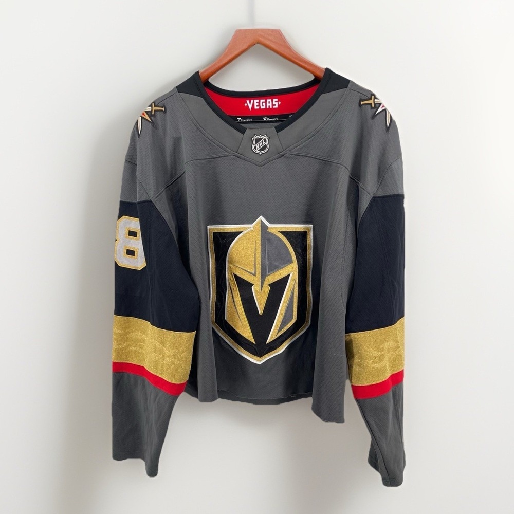 Vegas Golden Knights Neal 18 Jersey XL Fanatics Cropped Cut NHL Gray